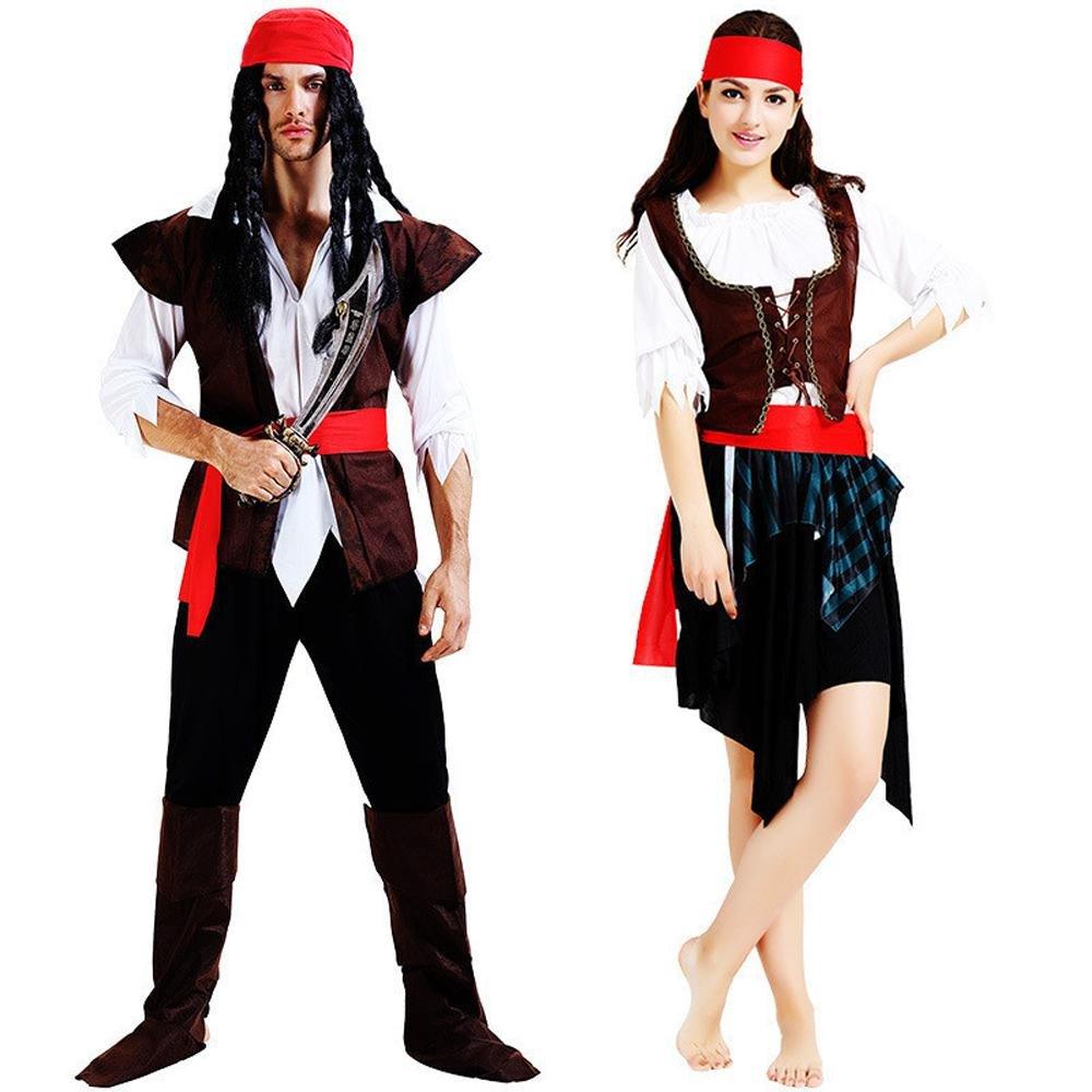 Family Matching Pirate Outfit Cosplay Costume Fancy Dress Halloween - Pajamasbuy