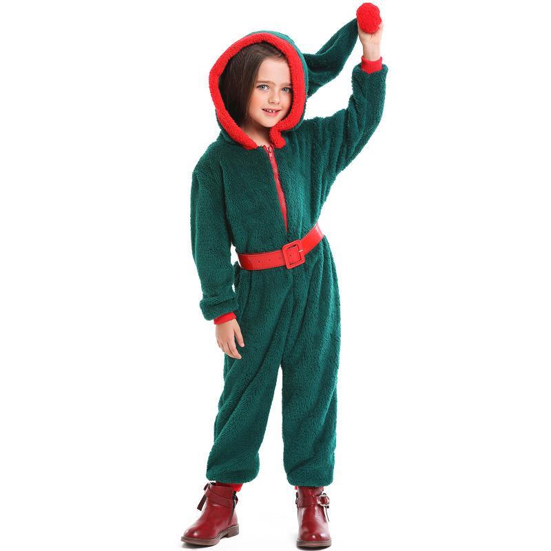 BuyFamily Matching Tree Onesies Green Hooded One - Piece Pajamas Now Cheaper With 3 - 5 Days Ship - PajamasBuy