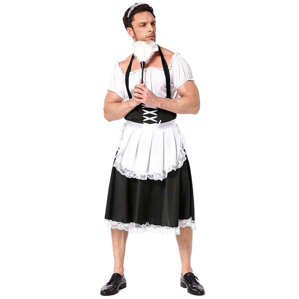 BuyFever Flirty French Women Man Maid Costume Now Cheaper With 3 - 5 Days Ship - PajamasBuy