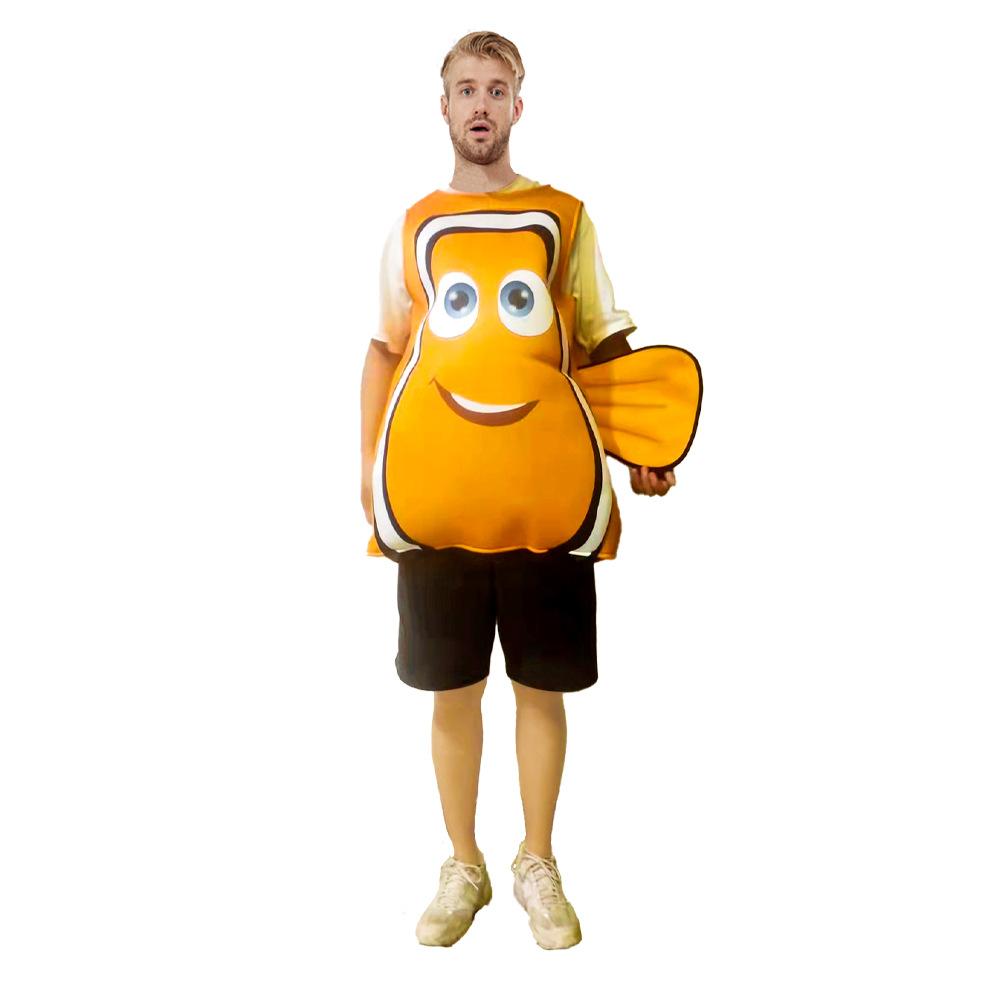 BuyFinding Nemo Clownfish Compound Sponge Party halloween Costumes for Adult Now Cheaper With 3 - 5 Days Ship - PajamasBuy