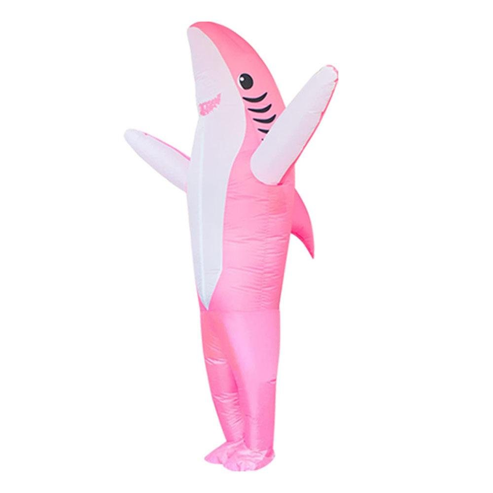 BuyFunny inflatable shark costume Halloween Party for Adult Kids Now Cheaper With 3 - 5 Days Ship - PajamasBuy