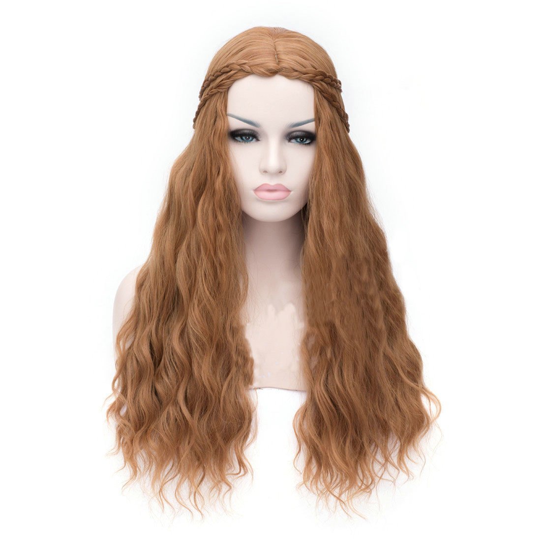 BuyGame of Thrones Cersei Lannister Gold Long Curly Hair Cosplay Wig Now Cheaper With 3 - 5 Days Ship - PajamasBuy