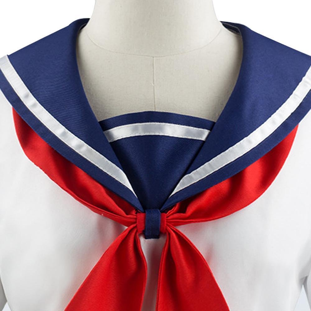 BuyGame Yandere Simulator Cosplay Costume Uniform JK School Uniform Outfit Sailor Suit T - shirt Skirt for Women Now Cheaper With 3 - 5 Days Ship - PajamasBuy