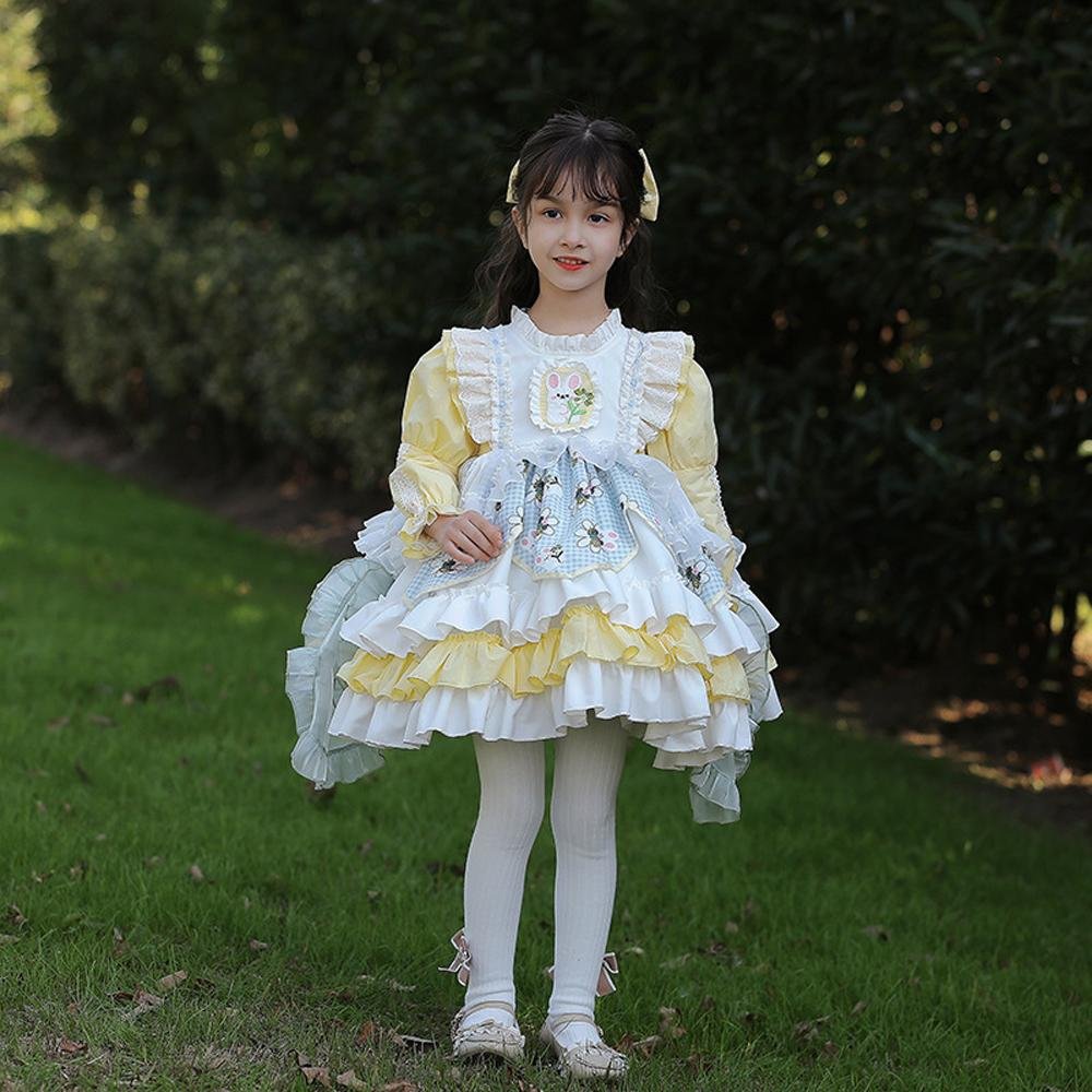 BuyGirls Lolita Dress Kids Cute Tutu Skirt And Hair Accessories Costumes Party Now Cheaper With 3 - 5 Days Ship - PajamasBuy