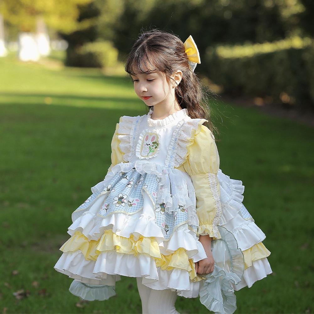 BuyGirls Lolita Dress Kids Cute Tutu Skirt And Hair Accessories Costumes Party Now Cheaper With 3 - 5 Days Ship - PajamasBuy