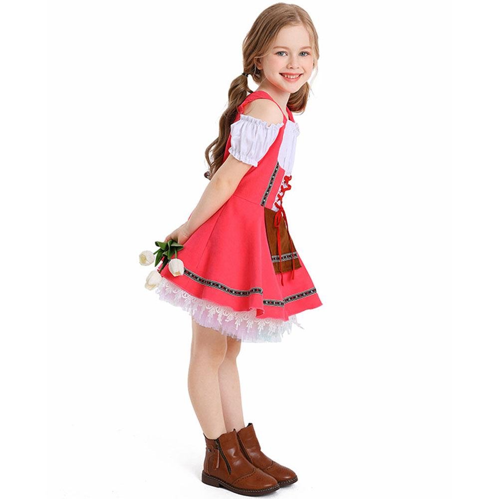 BuyGirls' Oktoberfest Costume German Beer Festival Dress Halloween Performances Now Cheaper With 3 - 5 Days Ship - PajamasBuy