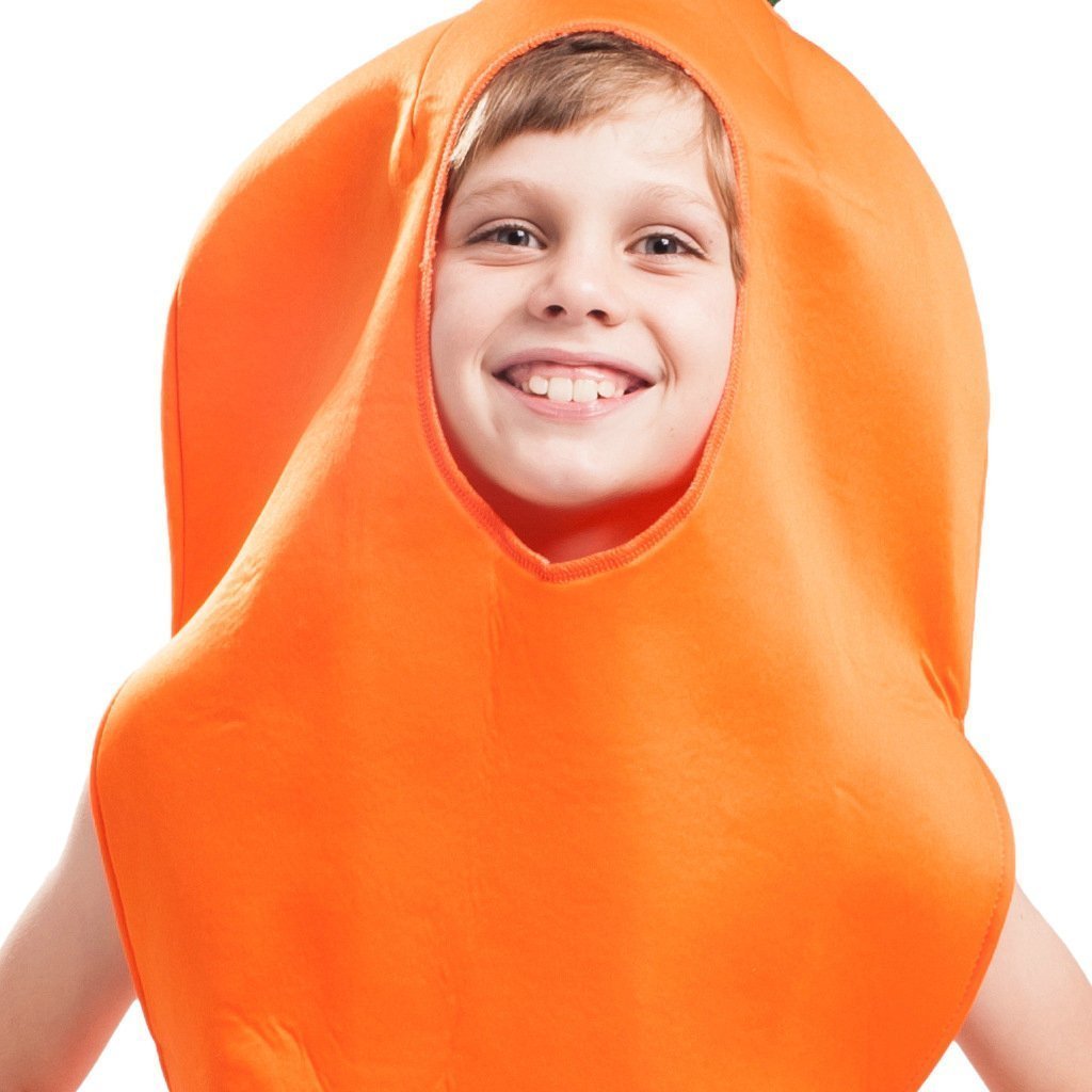 BuyHalloween Carrot Carnival Vegetable Cosplay Christmas Costume for Kids Now Cheaper With 3 - 5 Days Ship - PajamasBuy