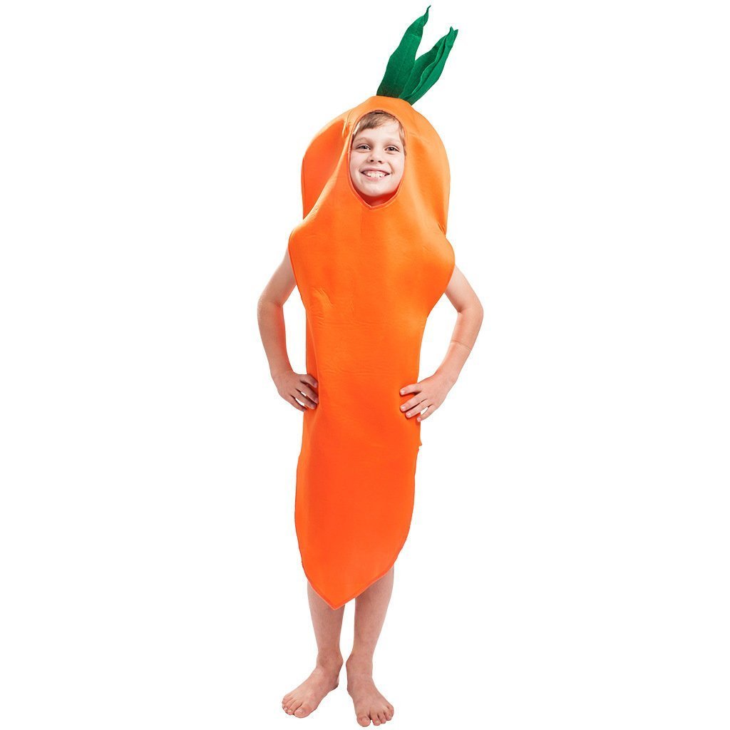 BuyHalloween Carrot Carnival Vegetable Cosplay Christmas Costume for Kids Now Cheaper With 3 - 5 Days Ship - PajamasBuy