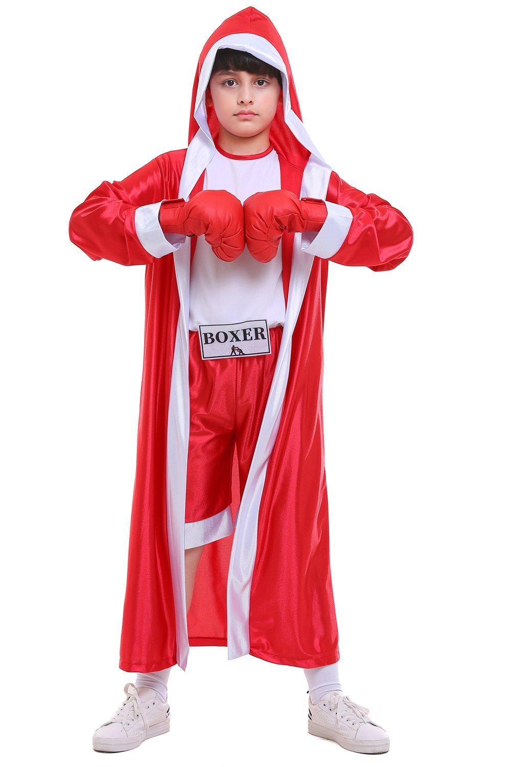 BuyHalloween Child Boys Champion Boxer Uniform Costume Sportswearing Now Cheaper With 3 - 5 Days Ship - PajamasBuy