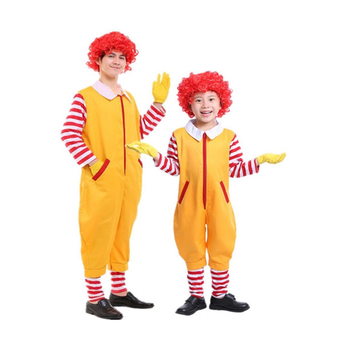 BuyHalloween Clown Cosplay Jumpsuit Family Matching Costume Now Cheaper With 3 - 5 Days Ship - PajamasBuy