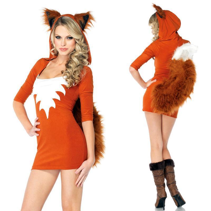 Halloween Fox Cosplay Costume For Women Female - Pajamasbuy