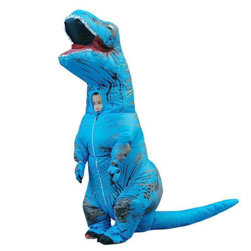 BuyHalloween Party inflatable Tyrannosaurus dinosaur Cosplay Costume Now Cheaper With 3 - 5 Days Ship - PajamasBuy