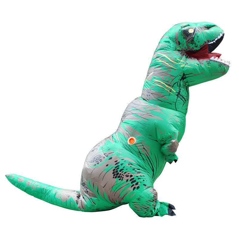 BuyHalloween Party inflatable Tyrannosaurus dinosaur Cosplay Costume Now Cheaper With 3 - 5 Days Ship - PajamasBuy