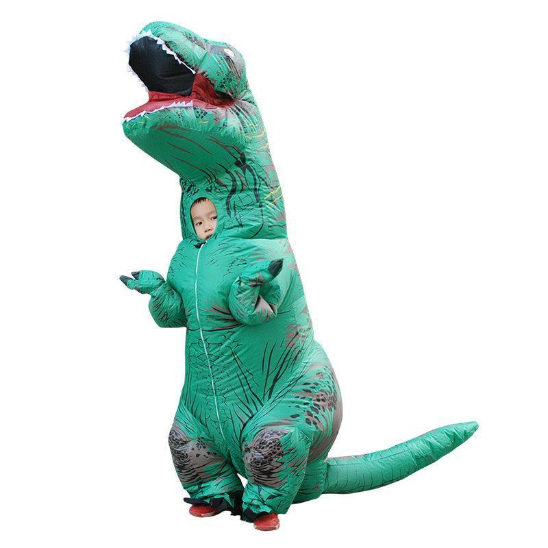 BuyHalloween Party inflatable Tyrannosaurus dinosaur Cosplay Costume Now Cheaper With 3 - 5 Days Ship - PajamasBuy