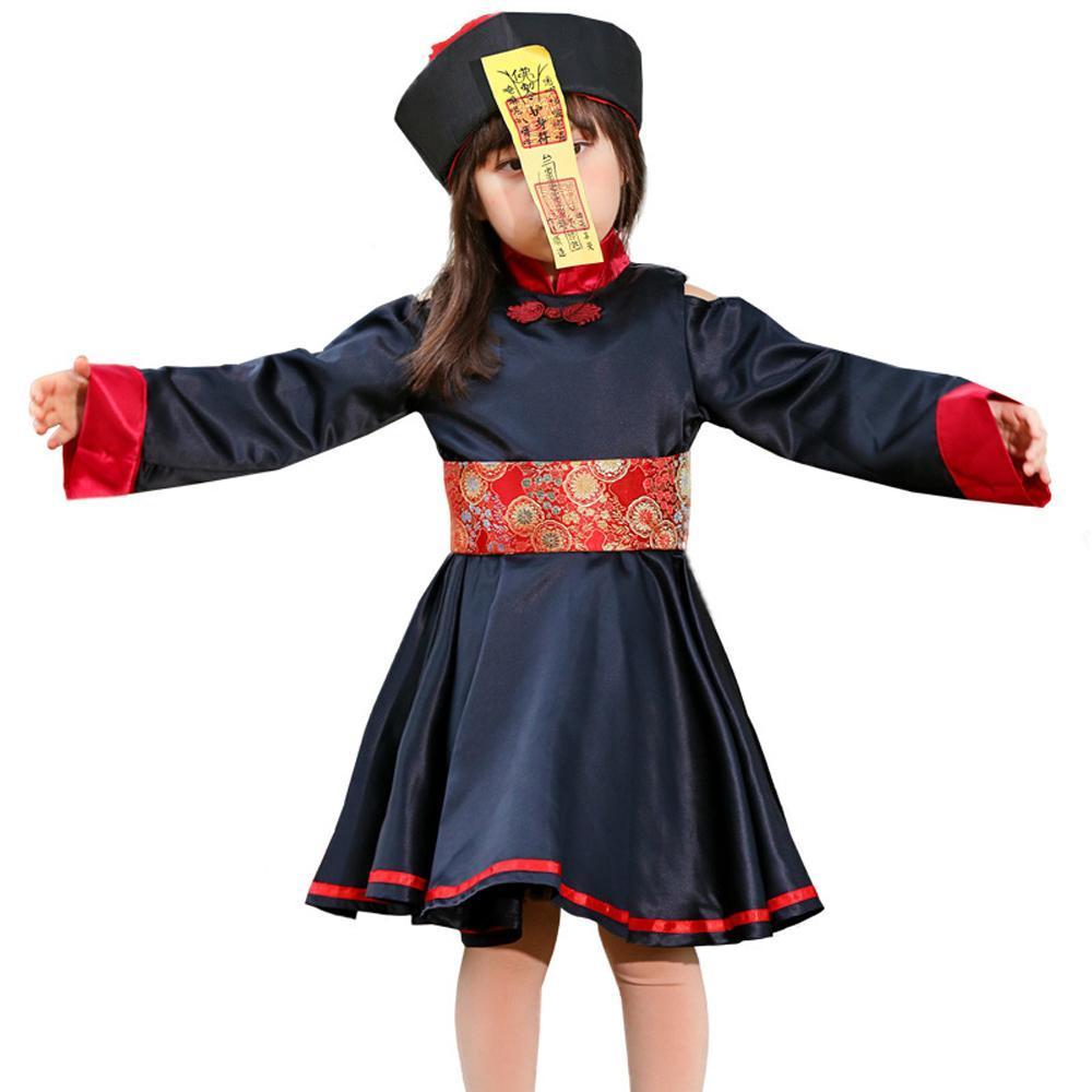 BuyHalloween Qing Dynasty zombie cosplay costumes for Mom and Me Now Cheaper With 3 - 5 Days Ship - PajamasBuy