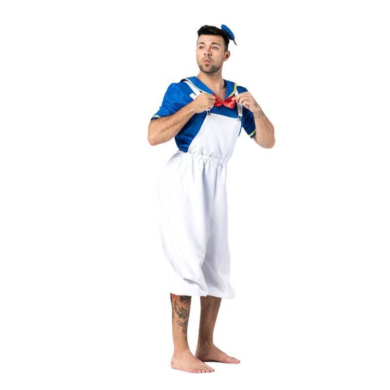 BuyHalloween Sailor Suit Donald Duck Matching Family Cosplay Costume Now Cheaper With 3 - 5 Days Ship - PajamasBuy