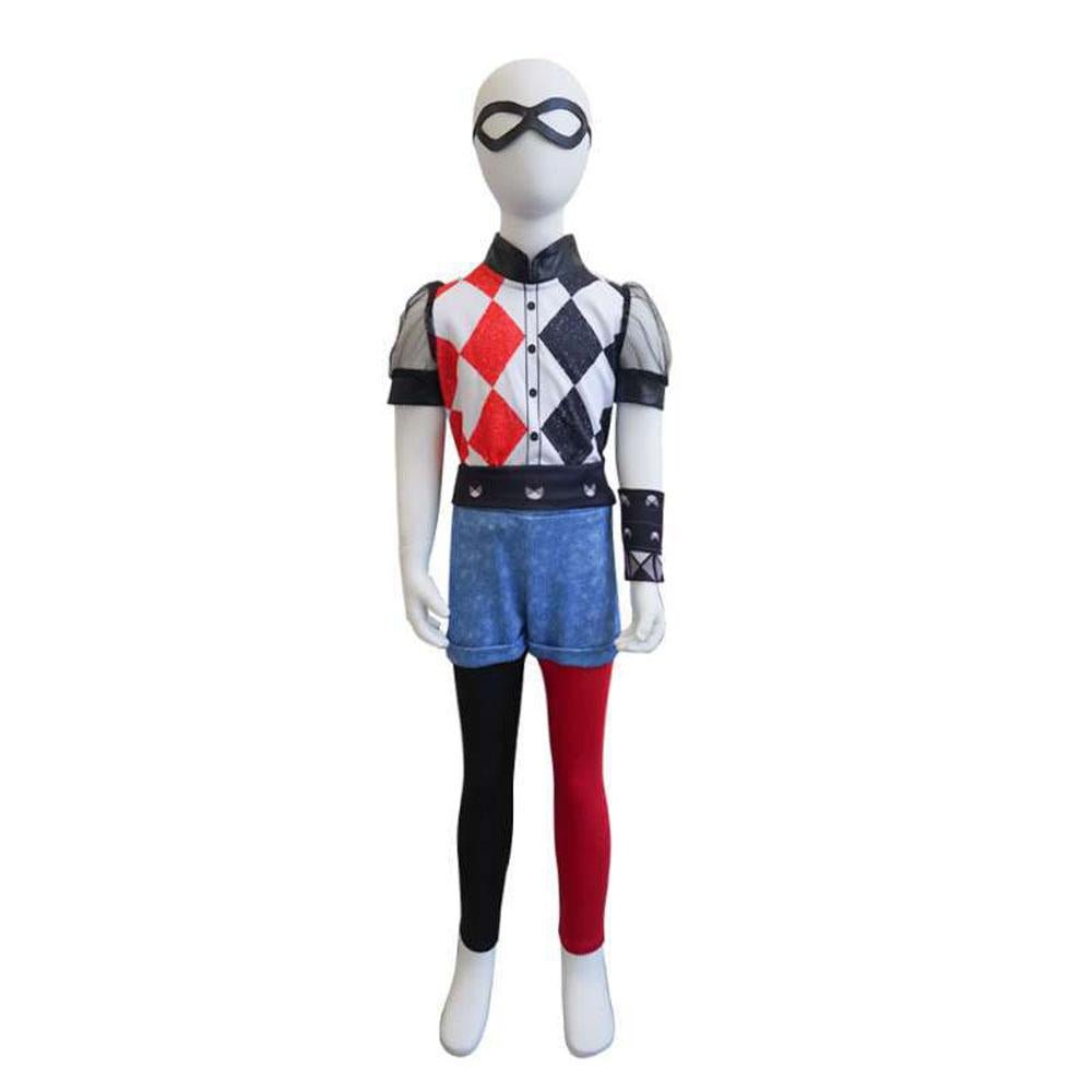 BuyHarley Quinn Halloween Cosplay Performance Costume Outfits Carnival Suit Kids Now Cheaper With 3 - 5 Days Ship - PajamasBuy