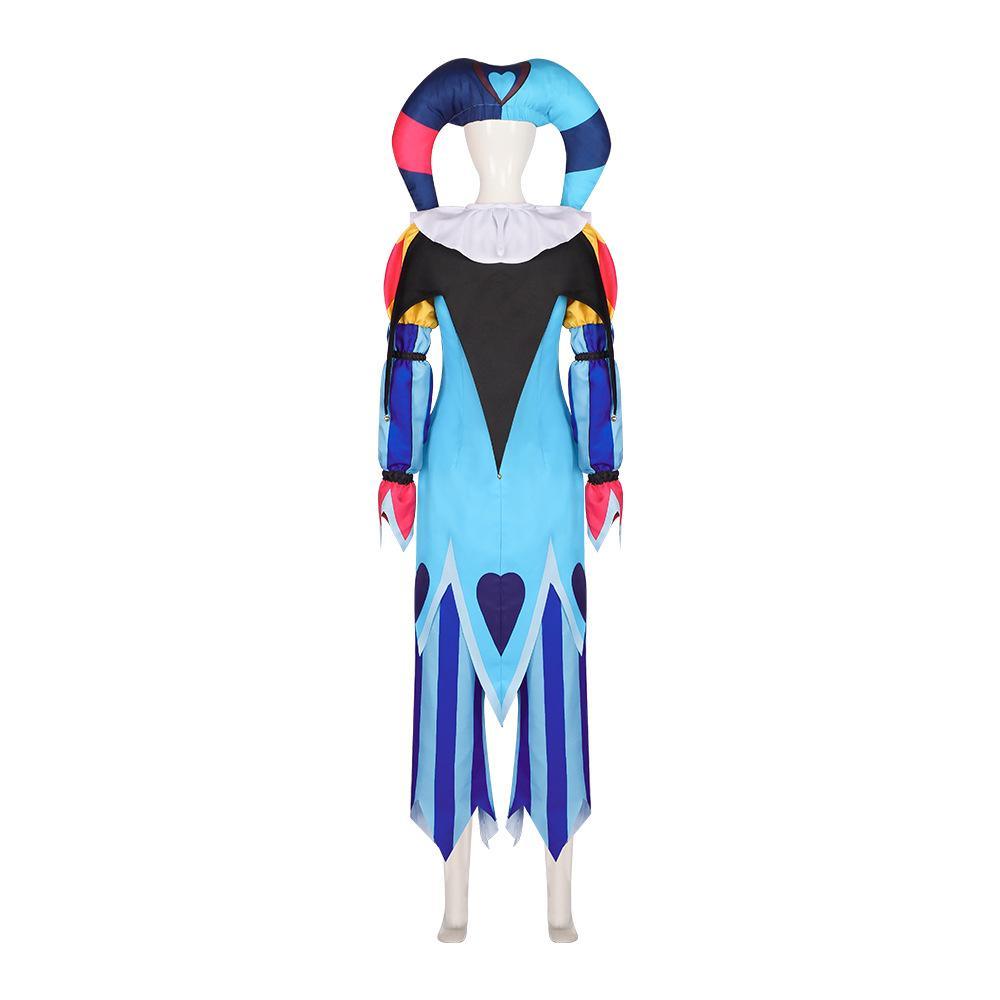 Hazbin Hotel Helluva Boss Fizzarolli clown stage costume cosplay - Pajamasbuy