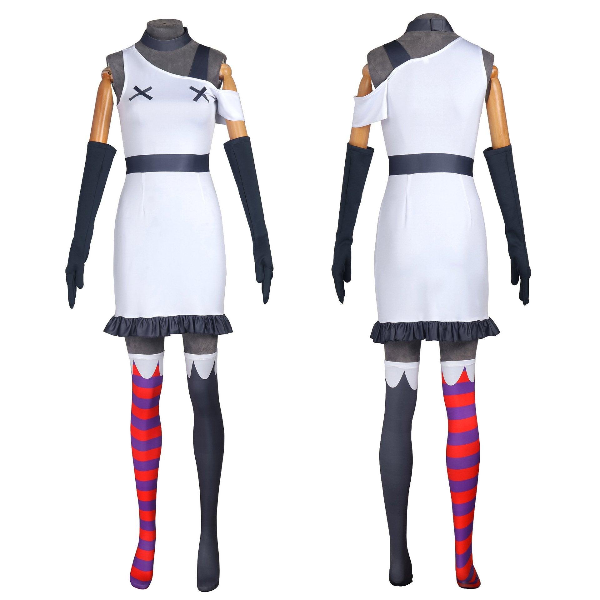 Hazbin Hotel Vaggie Adult Cosplay Costume Outfits Carnival Suit - Pajamasbuy