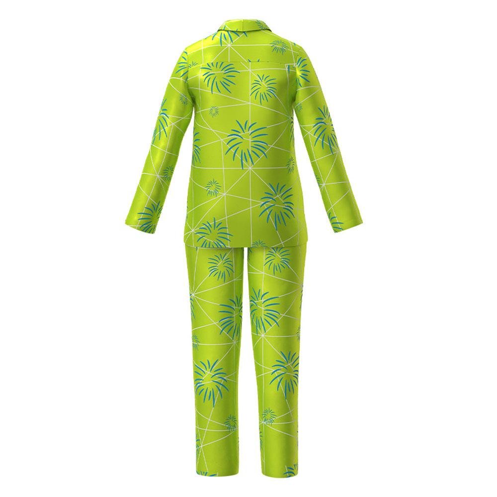 Buyinside out 2 costumes Summer ice silk pajamas Home Wear Now Cheaper With 3 - 5 Days Ship - PajamasBuy