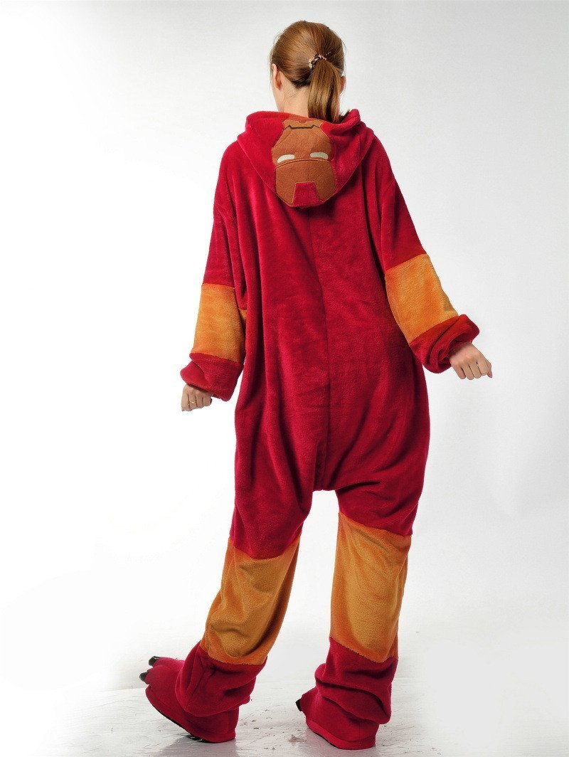 BuyIron Man Costumes Kigurumi Onesies Pajamas Adult Now Cheaper With 3 - 5 Days Ship - PajamasBuy