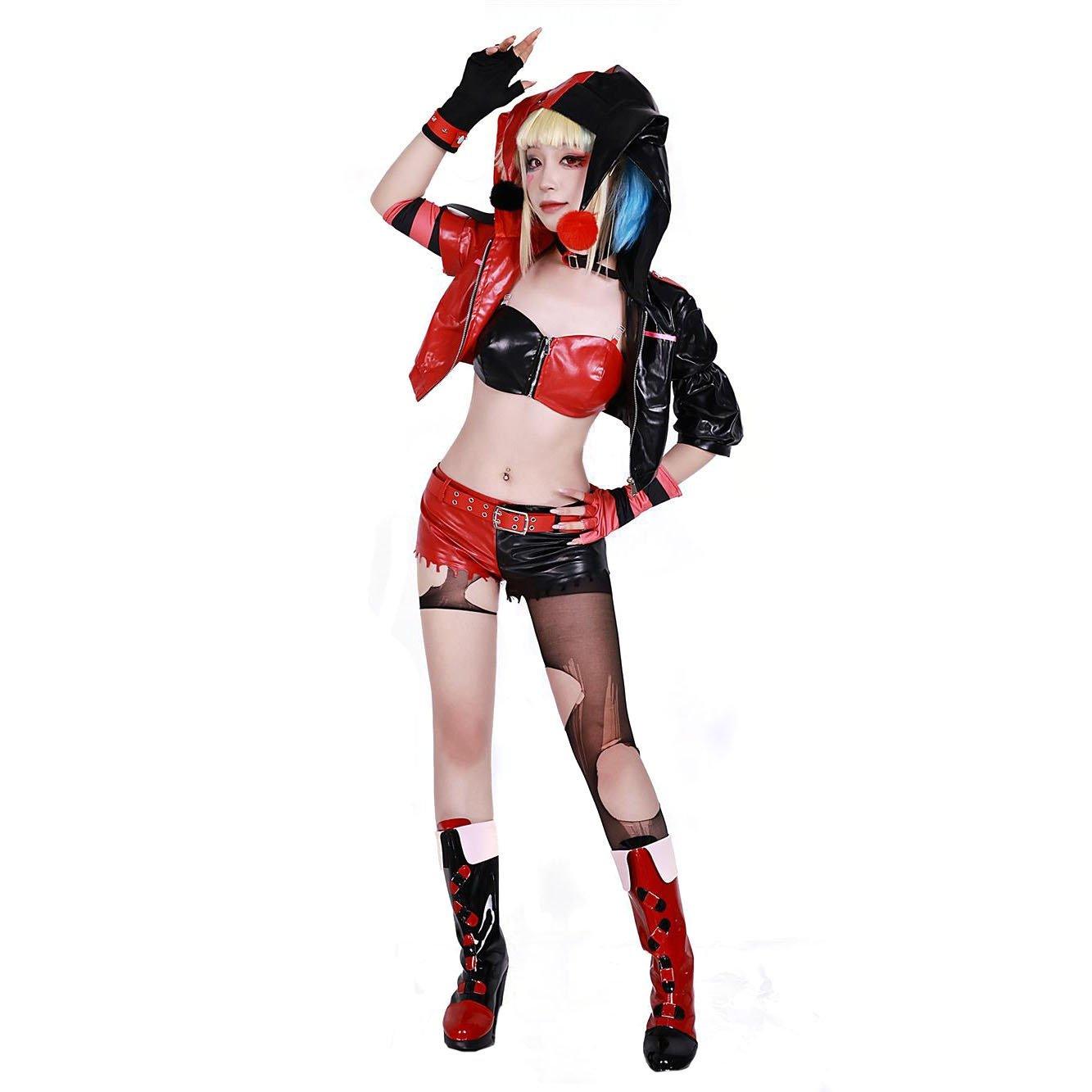 Joker girl cosplay costume suicide squad Harley Quinn cosplay anime costume - Pajamasbuy