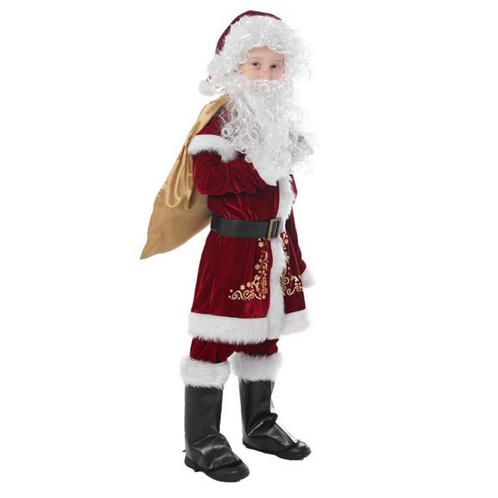 Children's Christmas Costumes Boys and Girls Santa Claus Costumes