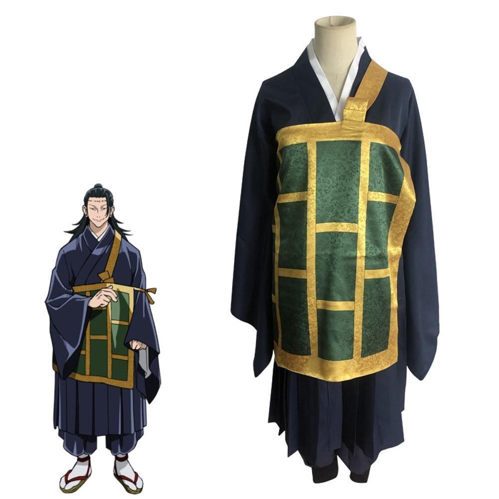 Jujutsu Kaisen Costumes Geto Suguru Cos Outfit Anime Cosplay School Uniform - Pajamasbuy