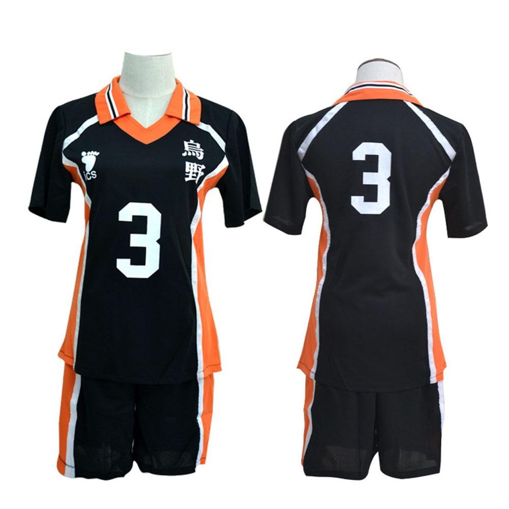 BuyKarasuno Uniforms Anime Haikyu!! Cosplay Costumes Carnival Party Full Set Now Cheaper With 3 - 5 Days Ship - PajamasBuy