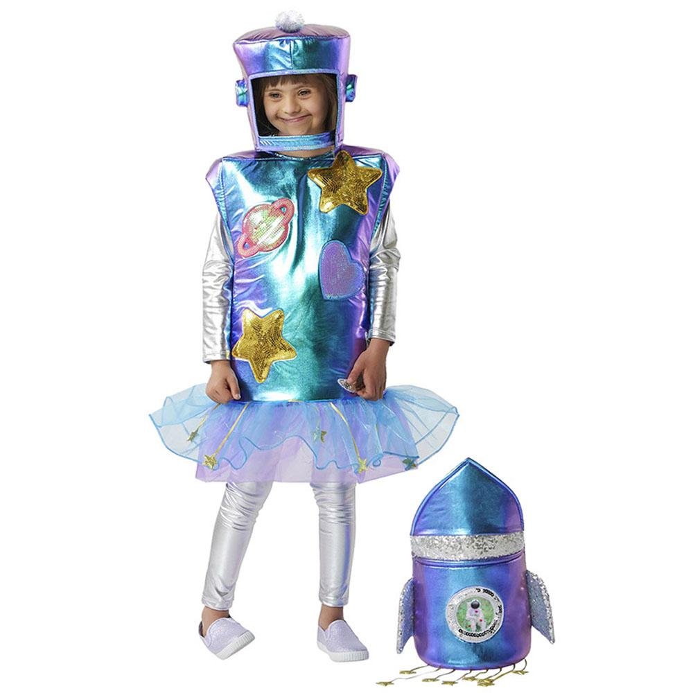 BuyKids Alien Spaceship Costume for Halloween School Parties and Performances Now Cheaper With 3 - 5 Days Ship - PajamasBuy