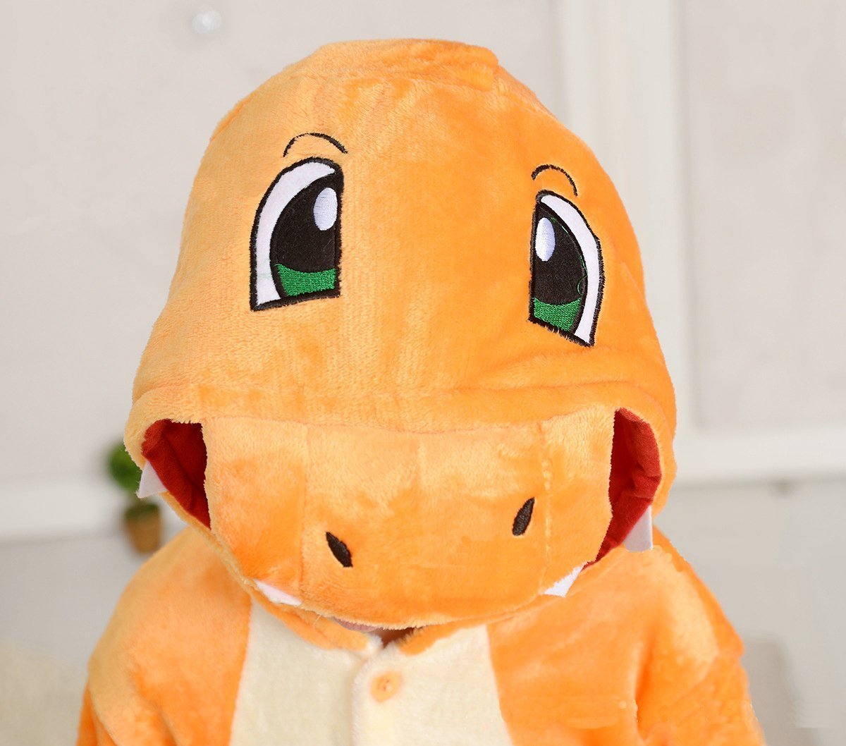 BuyKids Charmander Pokemon costume Kigurumi Pajamas Now Cheaper With 3 - 5 Days Ship - PajamasBuy