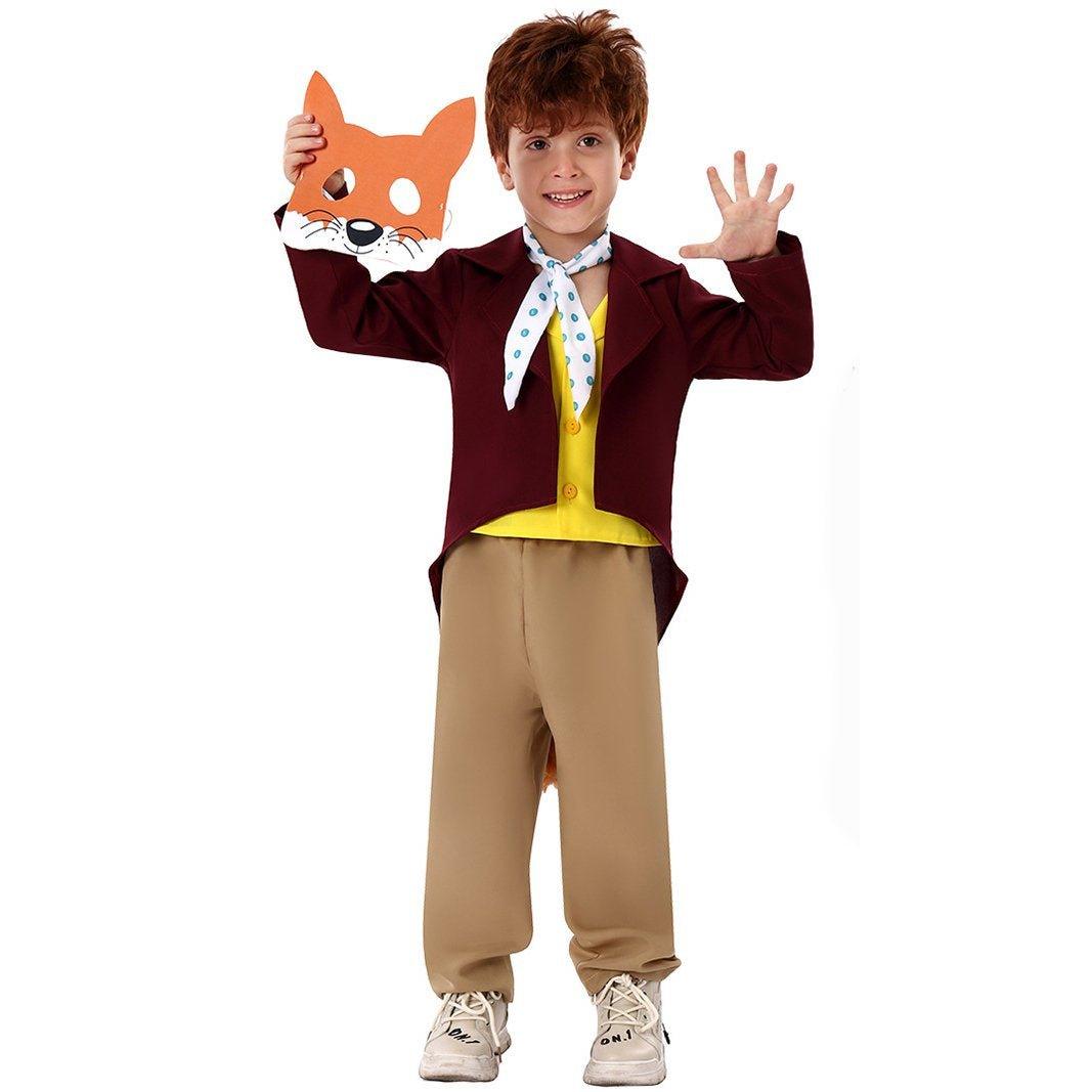 Kids Fantastic Mr. Fox Animal Halloween Cosplay Party Costumes - Pajamasbuy