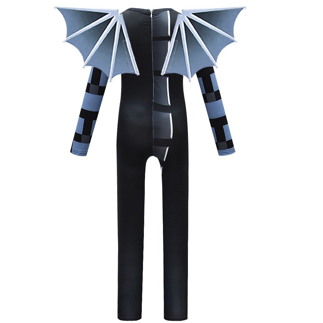 BuyKids Minecraft Ender Dragon Cosplay Costume Halloween jumpsuits onesies with Wings Now Cheaper With 3 - 5 Days Ship - PajamasBuy