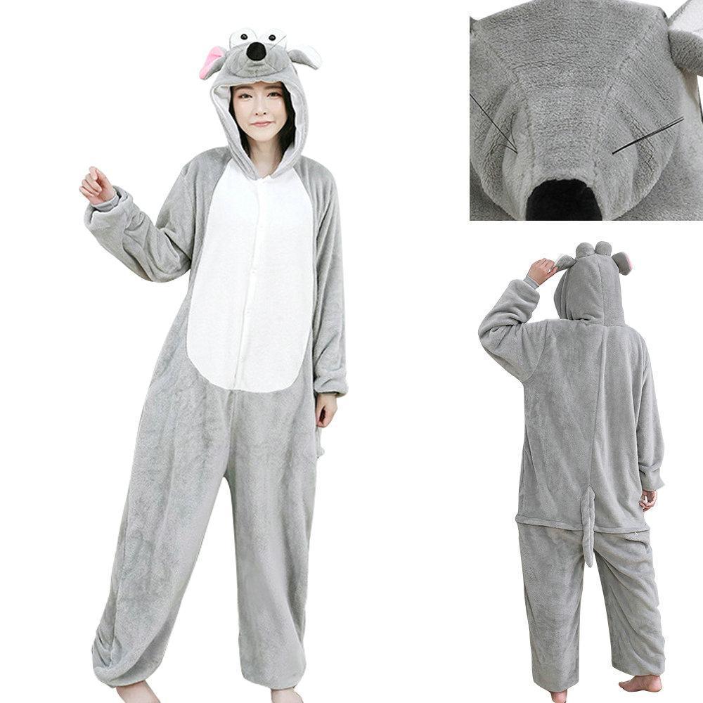 Long - nosed Rat Kigurumi Onesies For Adult Costume Pajamas - Pajamasbuy