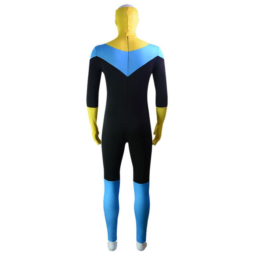 BuyMark Grayson Invincible Costume Bodysuit Zentai Hero Cloak Cosplay Now Cheaper With 3 - 5 Days Ship - PajamasBuy