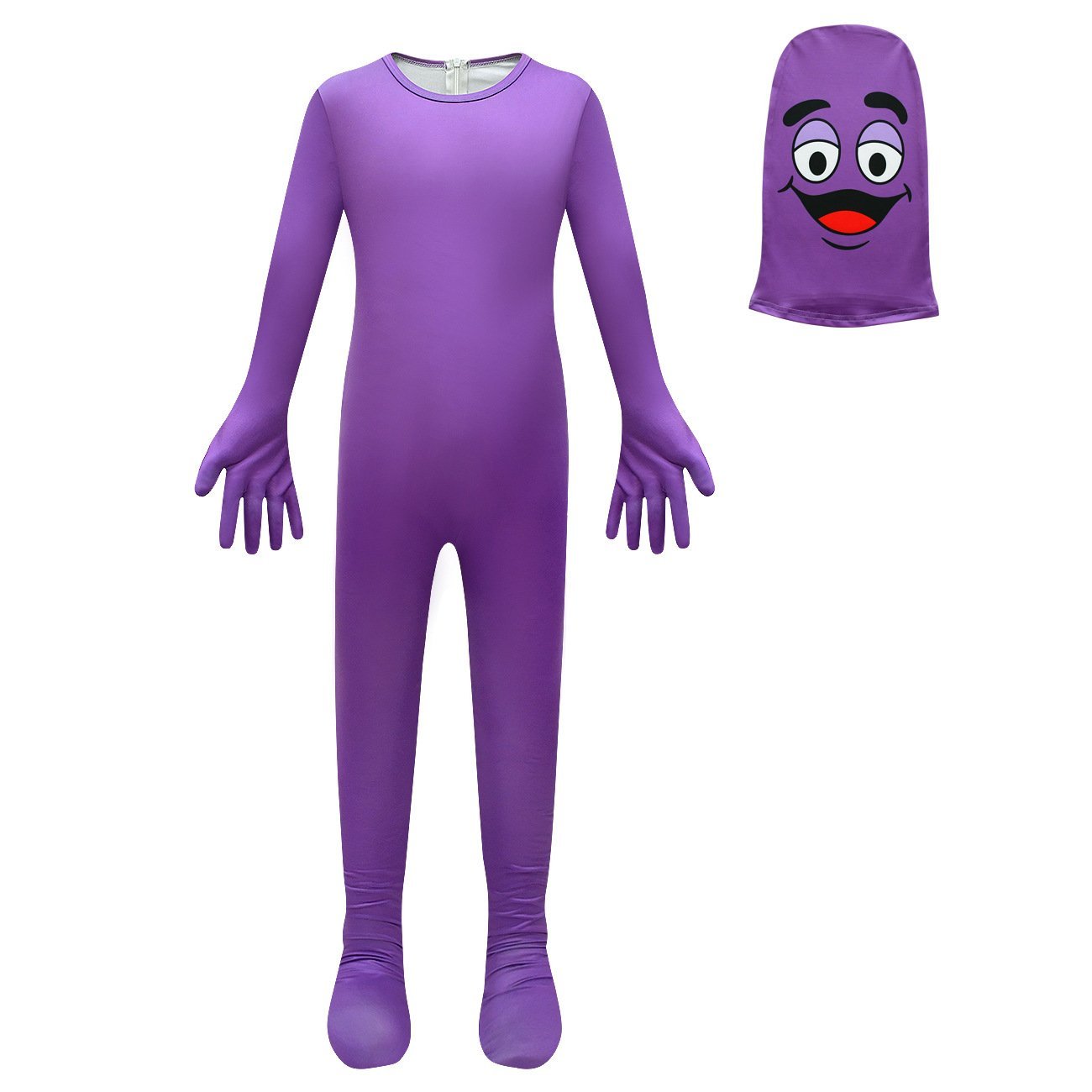 BuyMcDonald's Grimace Shake Costume Kids Boys Girls Cosplay Game Halloween Now Cheaper With 3 - 5 Days Ship - PajamasBuy