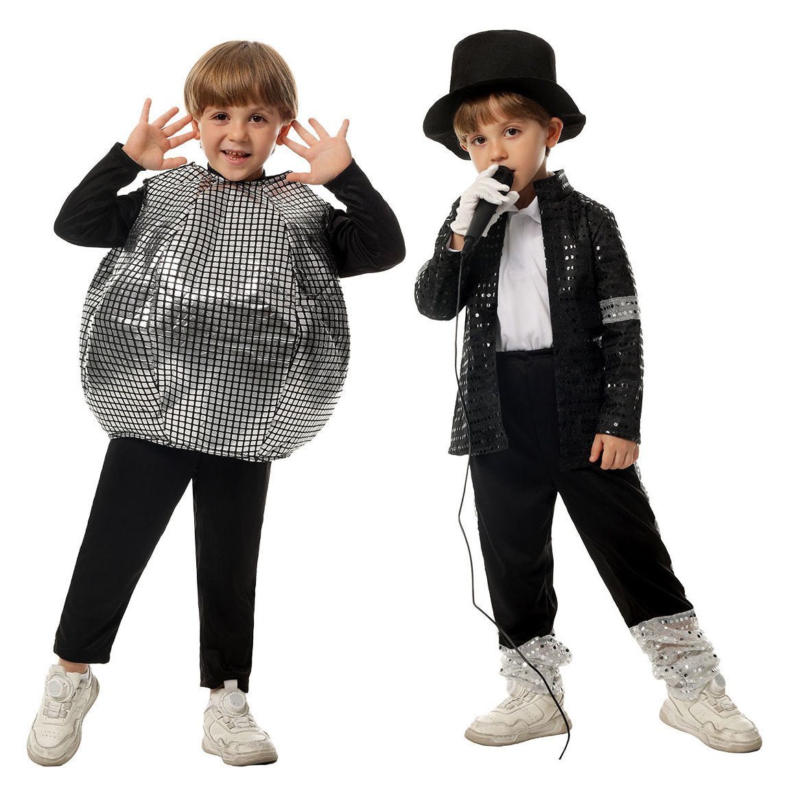 BuyMichael Jackson Kids Performance Costume Tap Dance MJ Imitation Outfit Now Cheaper With 3 - 5 Days Ship - PajamasBuy