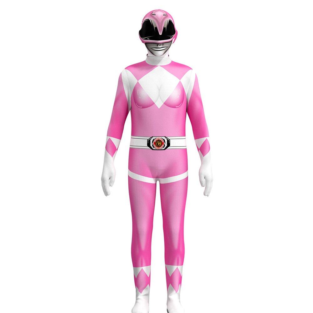 BuyMighty Morphin Power Rangers Costume Kids Superhero Bodysuit Halloween jumpsuits onesies Now Cheaper With 3 - 5 Days Ship - PajamasBuy