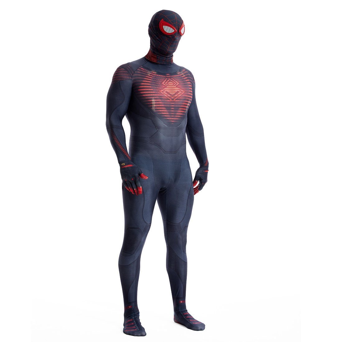 BuyMiles Morales Spider Man PS5 Cosplay Suit Ultimate Costume for Kids and Adults Now Cheaper With 3 - 5 Days Ship - PajamasBuy