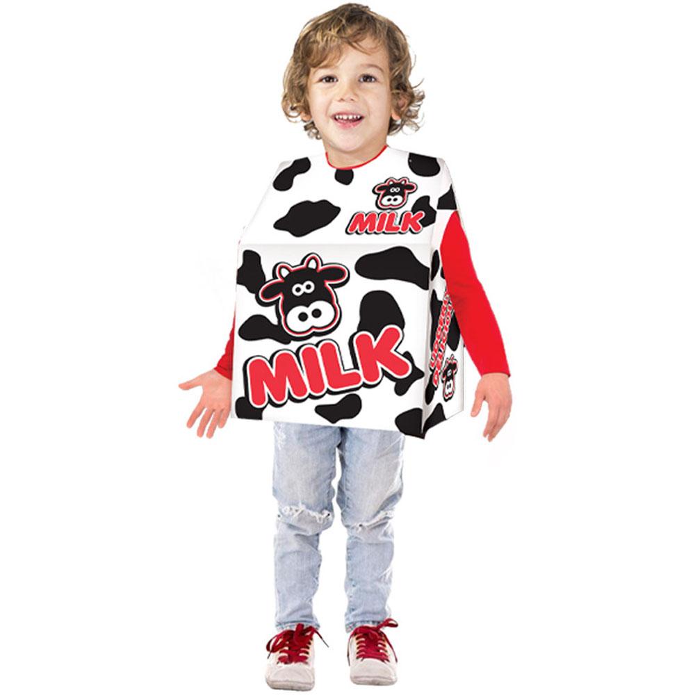 BuyMilk Box Cosplay Costume Food Role - playing Parent - child Outfit Halloween Dress For Kids Adult Now Cheaper With 3 - 5 Days Ship - PajamasBuy