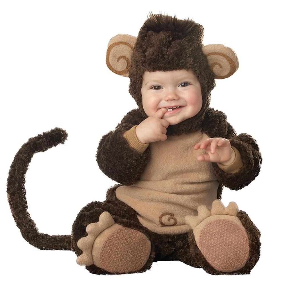 BuyMonkey Romper Baby Infant Toddler Animal Onesie Costume Now Cheaper With 3 - 5 Days Ship - PajamasBuy