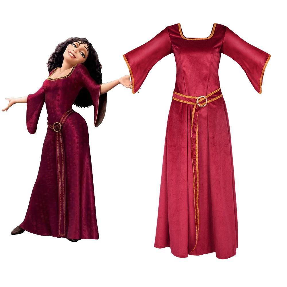 Mother Gothel Costume Dress for Women From Tangled - Pajamasbuy