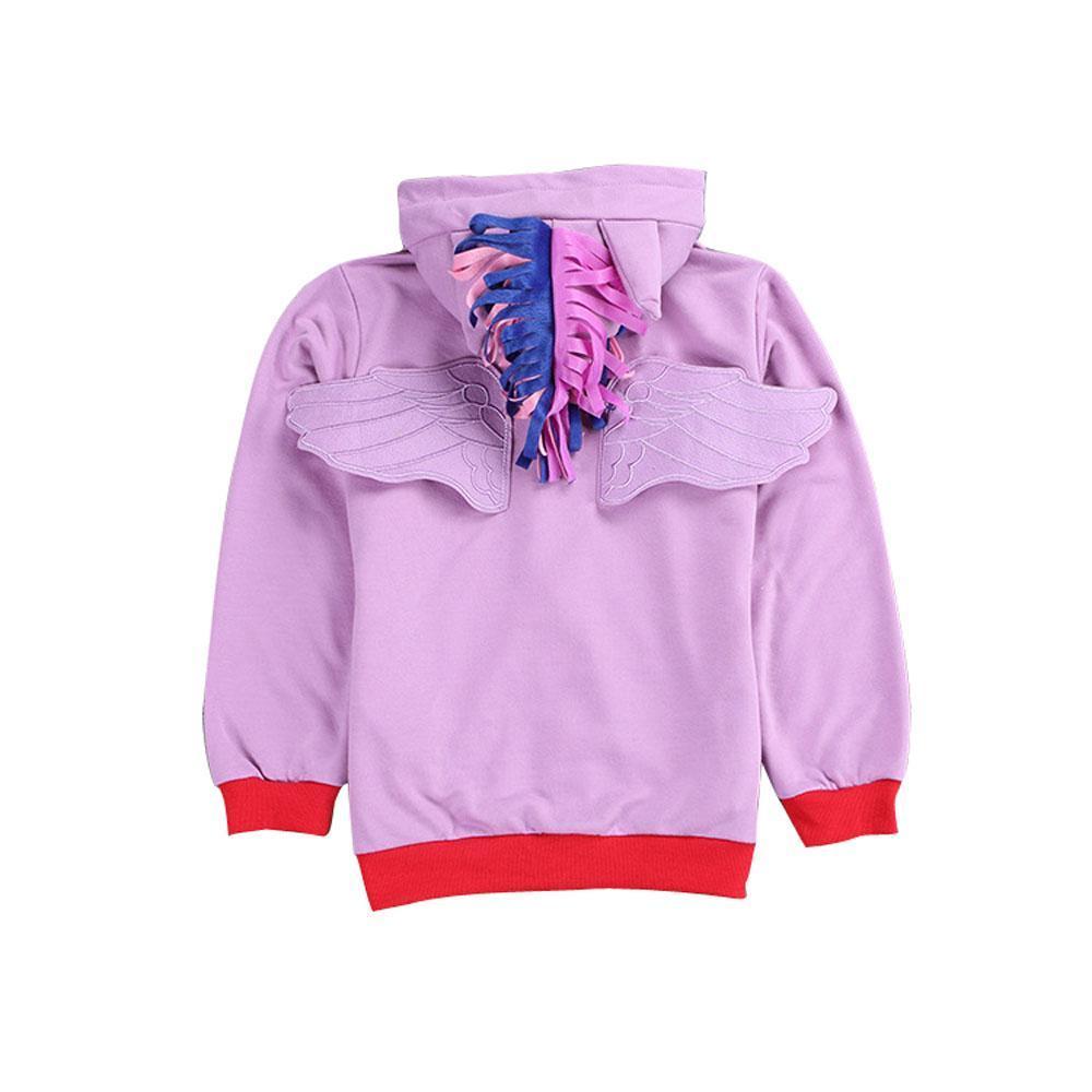 BuyMy Little Pony Cartoon Zipper Hoodie Sweatshirt Coat Jacket Now Cheaper With 3 - 5 Days Ship - PajamasBuy