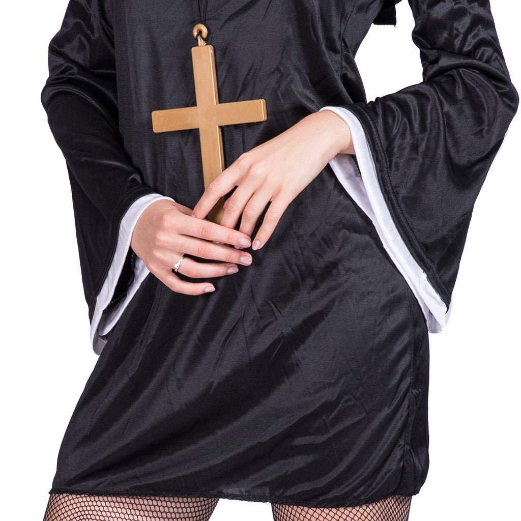 Nun Costume Halloween Outfits Performance Cosplay Party Carnival - Pajamasbuy