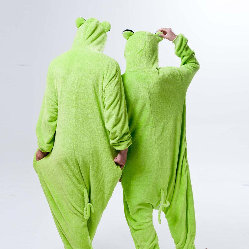 BuyOnesies Hoodie Green Pig Pajamas Animal Costume Kigurumi Now Cheaper With 3 - 5 Days Ship - PajamasBuy