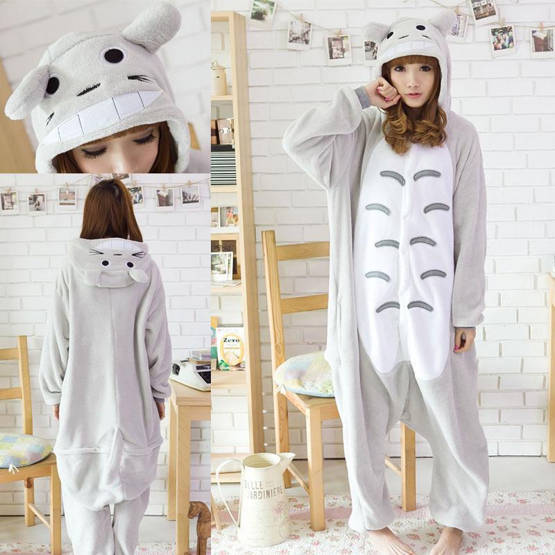 BuyOnesies Hoodie Totoro Pajamas Animal Costume Kigurumi Now Cheaper With 3 - 5 Days Ship - PajamasBuy