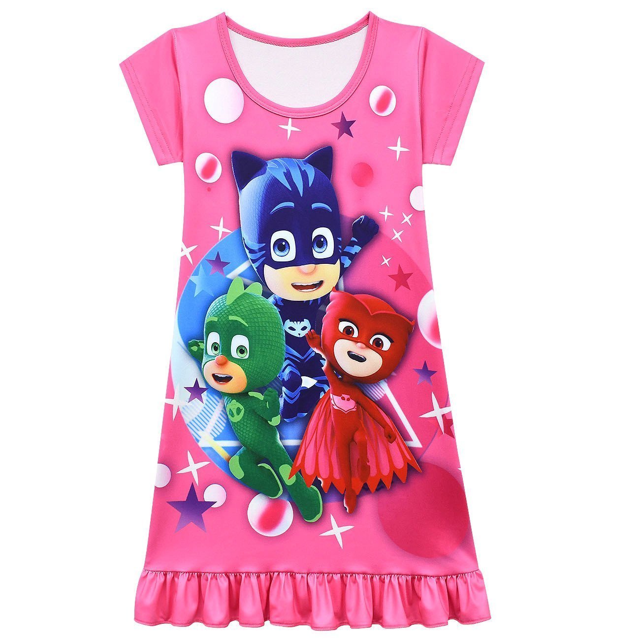 BuyPJ Masks Pajamas Little Hero Nightgown for Toddler Kids Sleepwear Dress Now Cheaper With 3 - 5 Days Ship - PajamasBuy