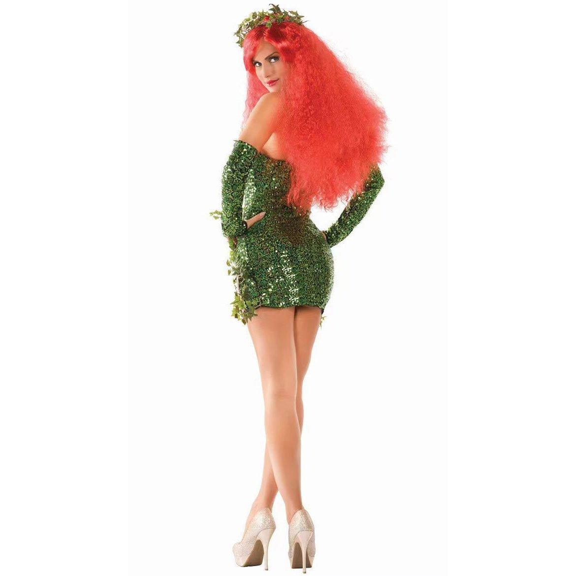 poison ivy costume women dress Halloween - Pajamasbuy