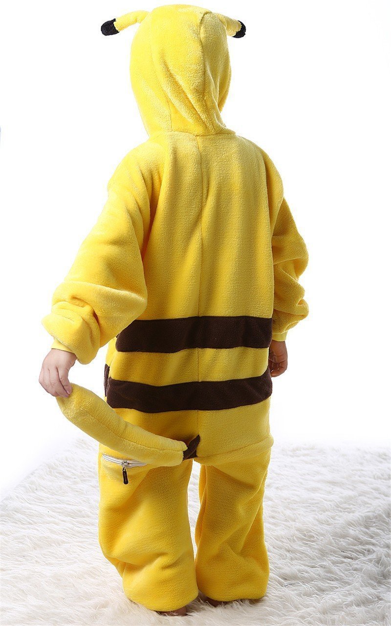 BuyPokemon Pikachu Kigurumionesies for Kids Animal Pajamas Costumes Now Cheaper With 3 - 5 Days Ship - PajamasBuy