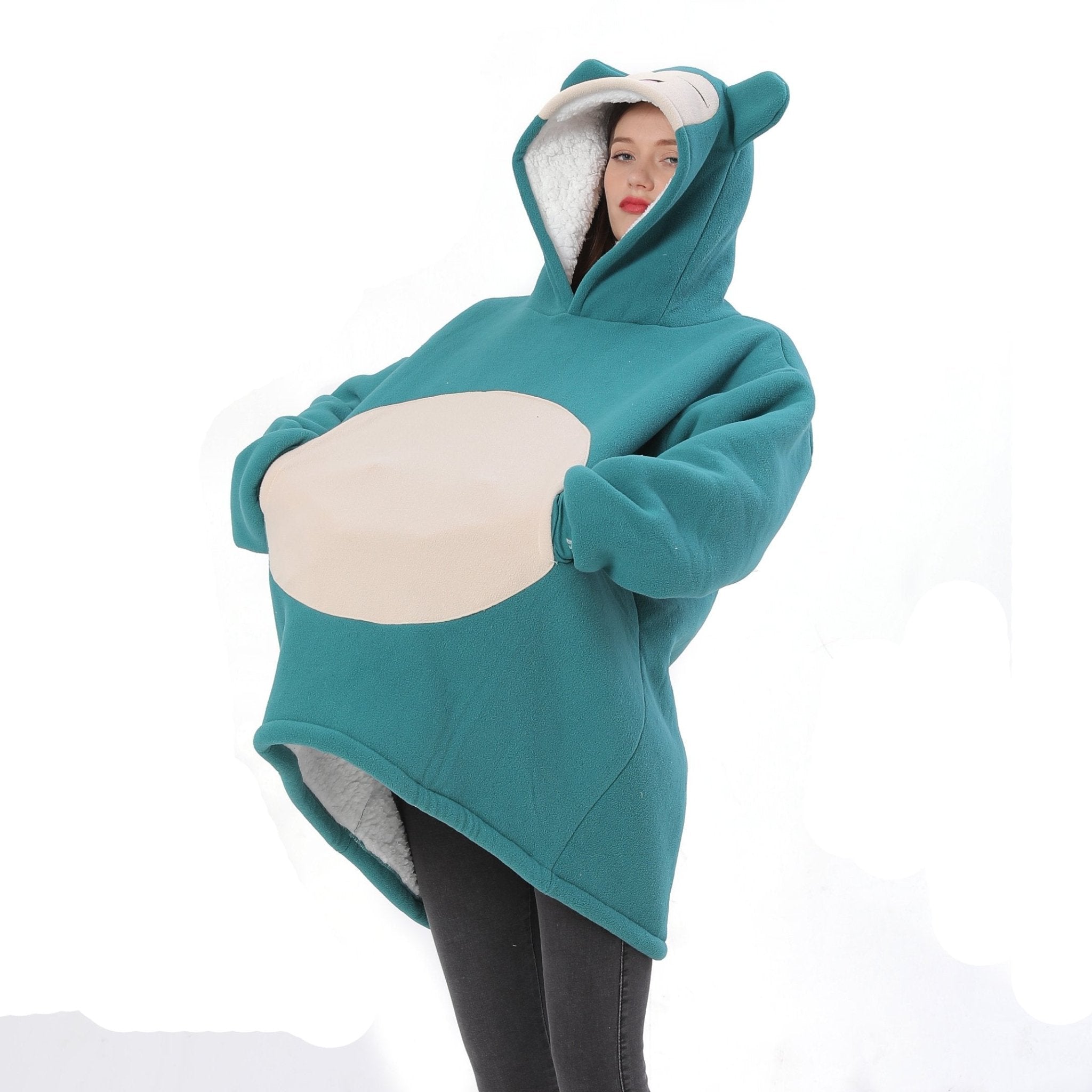 BuyPokémon Snorlax Costume Keep Warm Cozy Lazy TV Blanket Pajamas Now Cheaper With 3 - 5 Days Ship - PajamasBuy